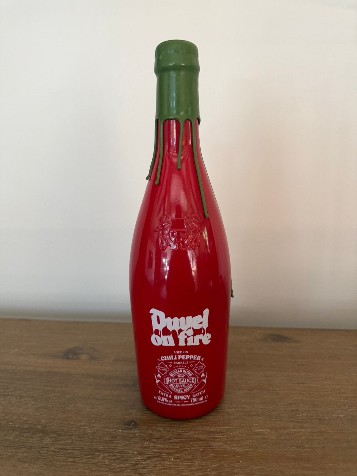 Duvel on fire - Spicy batch, Ophalen