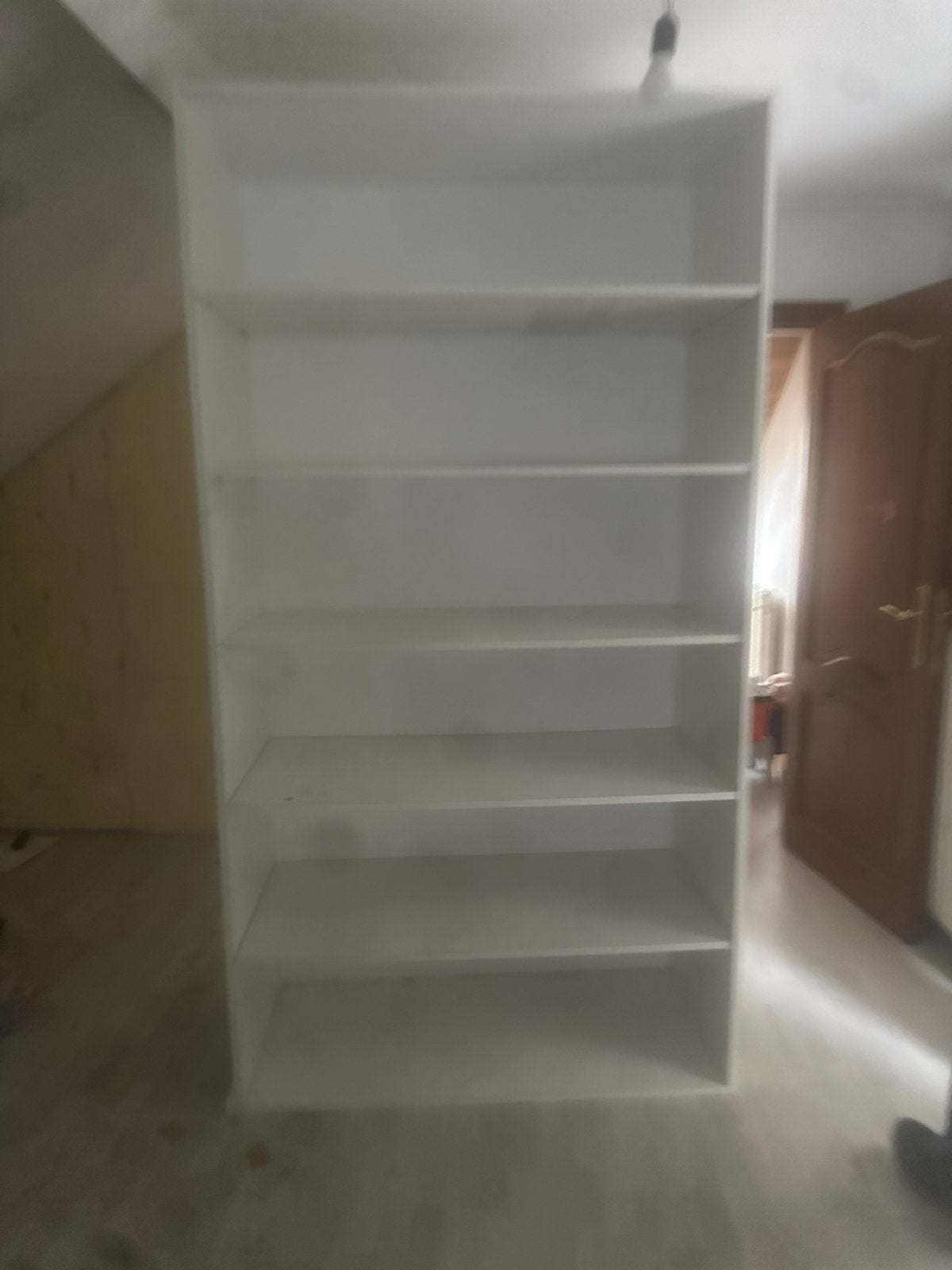 Grote witte open kast , gebruikte maar goede staat, Enlèvement, Comme neuf