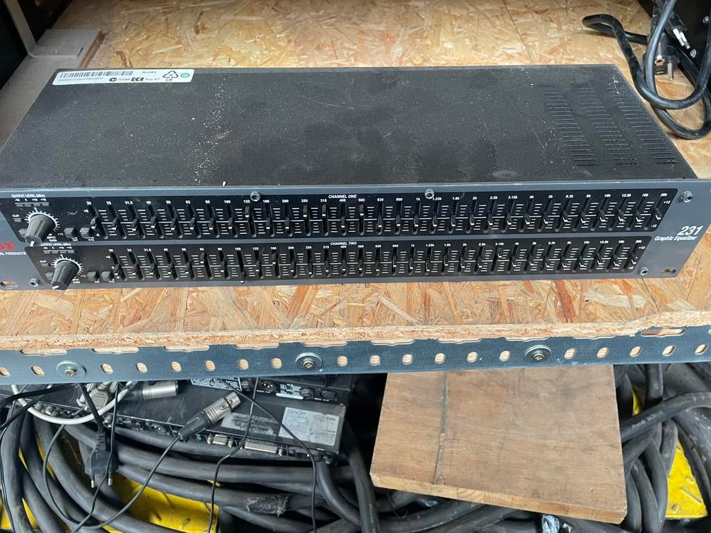 Dbx 231, TV, Hi-fi & Vidéo, Appareils professionnels, Enlèvement, Comme neuf