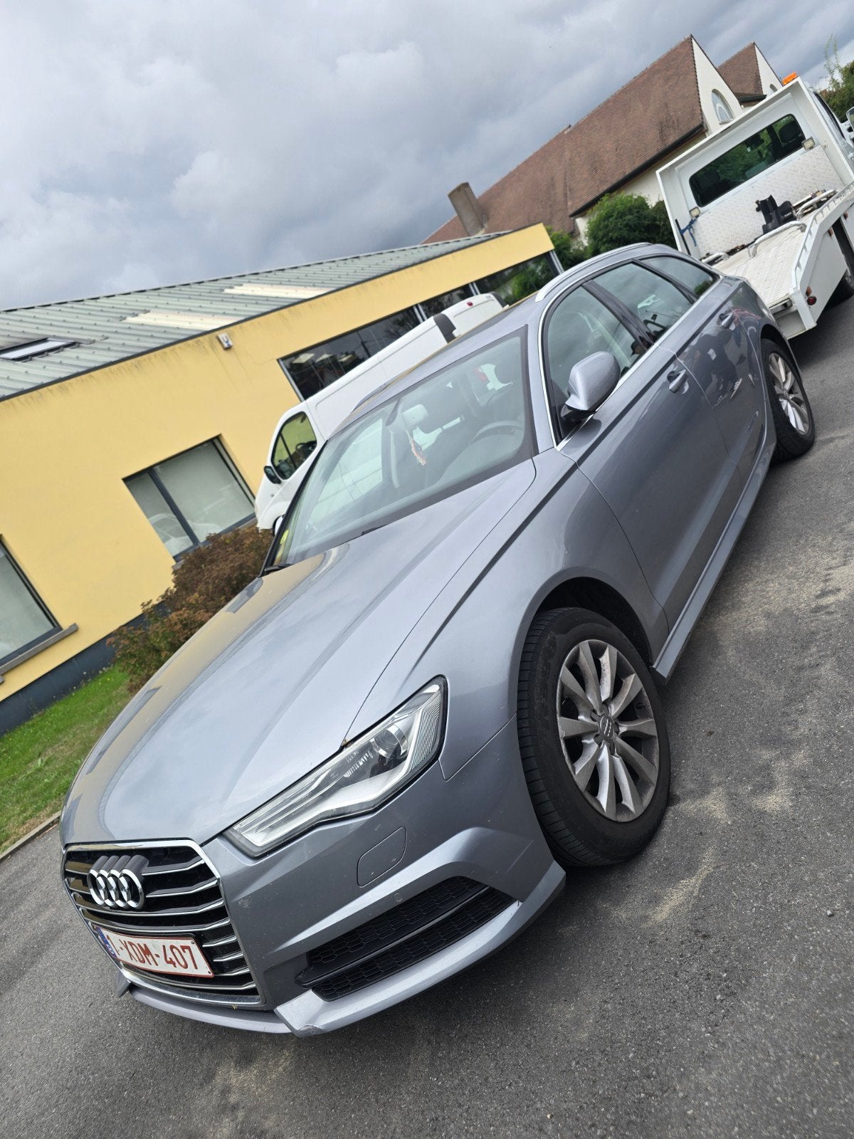 Audi A6 2.0 TDI 190CH, Cuir, Argent ou Gris, Euro 6, Entreprise
