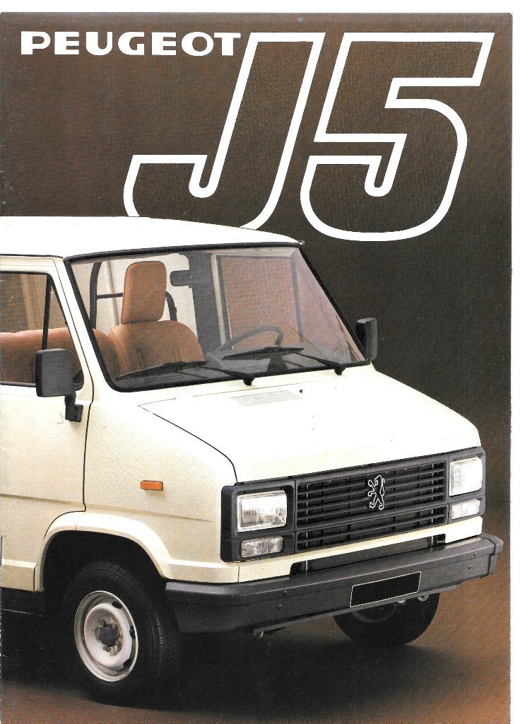 PEUGEOT J5,  1982, Ophalen of Verzenden, Zo goed als nieuw, Peugeot