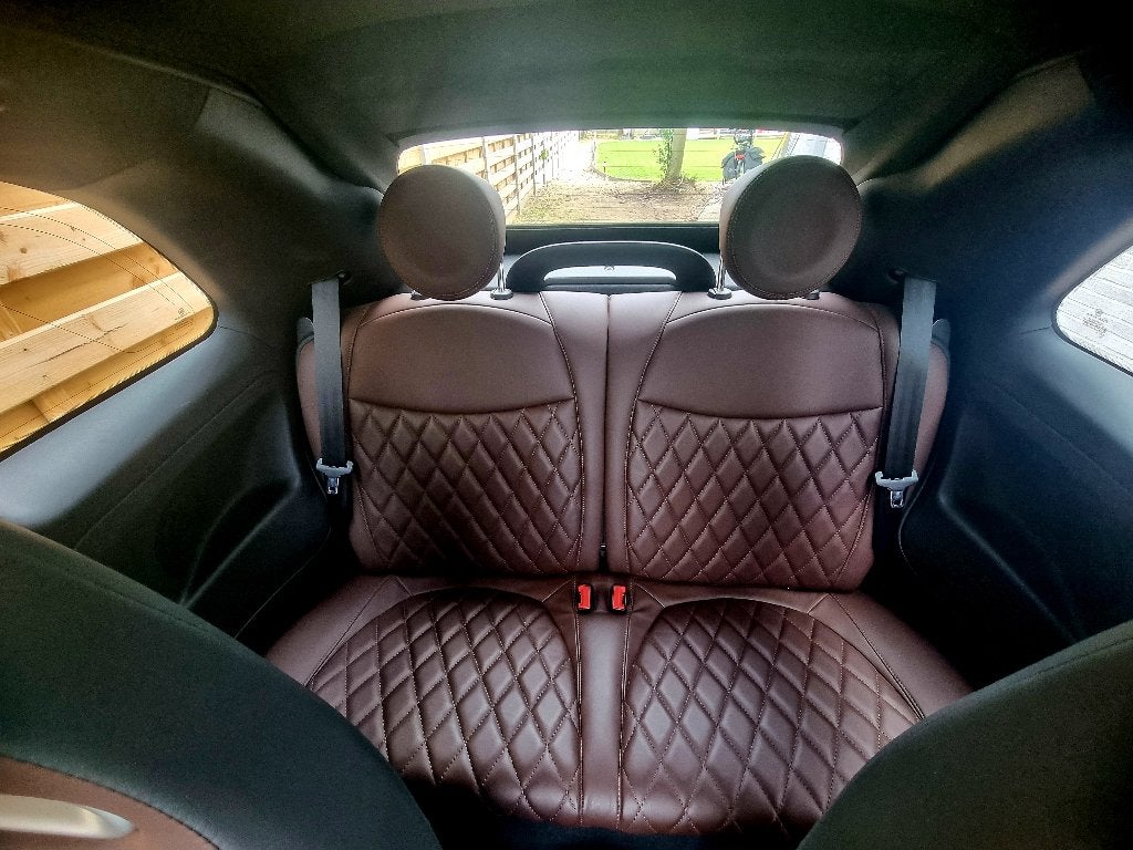 Abarth 695 Turismo Cabrio, Autos, Cuir, Argent ou Gris, Achat, Euro 6