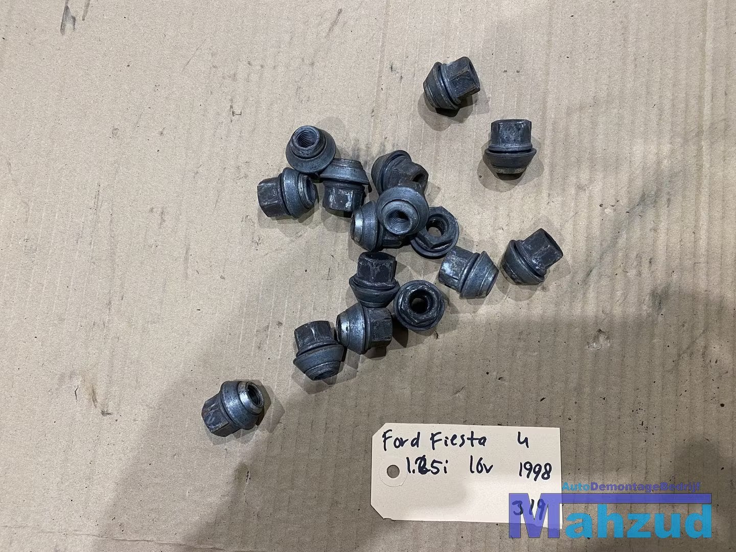 FORD FIESTA 4 wielmoeren wielbouten set 1995-2003, Gebruikt, Info@ford.com, Ford, Ford Motor Company