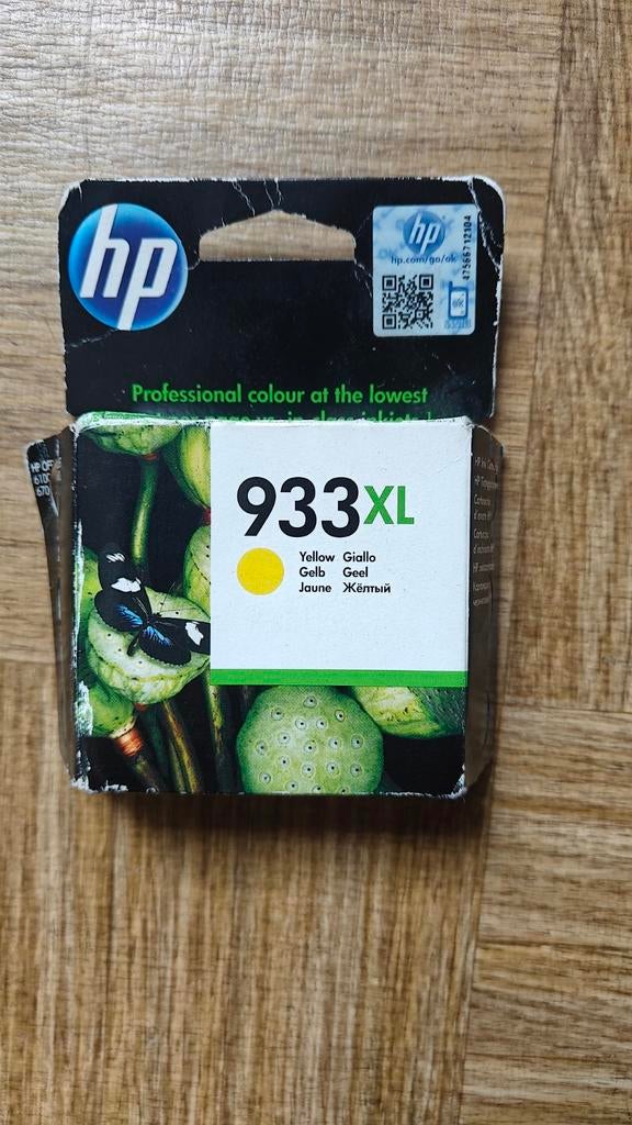 Originele HP 933XL Geel (Yellow) Inktcartridge – NIEUW, Ophalen of Verzenden, Nieuw, Cartridge, Hp