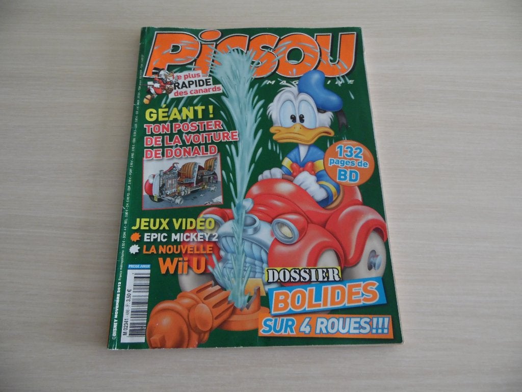 PICSOU MAGAZINE  N° 486, Enlèvement ou Envoi, Comme neuf, WALT DISNEY, Une BD