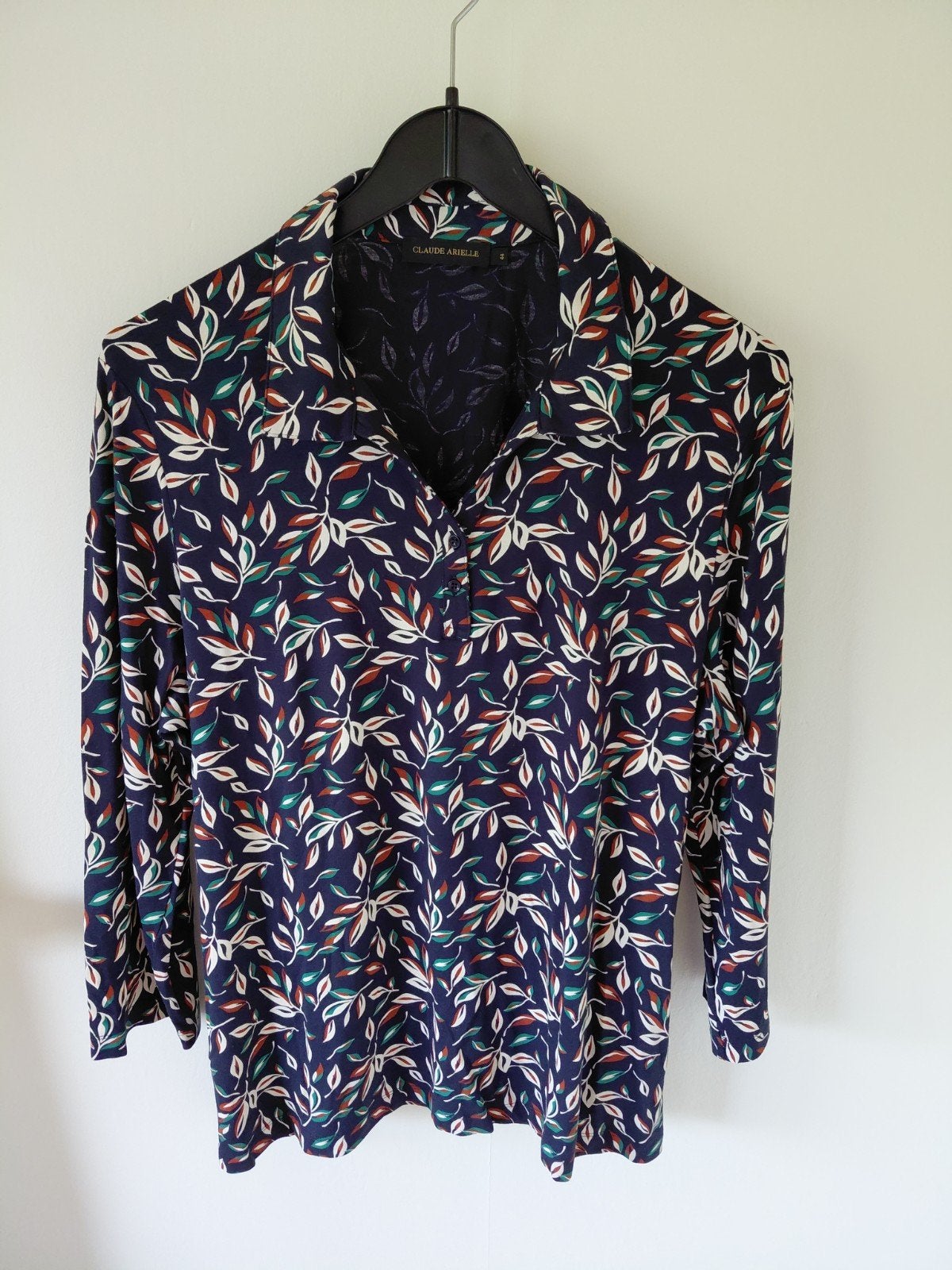 Dames blouse/poloshirt Claude Arielle maat 44, ALS NIEUW!, Taille 42/44 (L), Comme neuf, Enlèvement, Claude Arielle