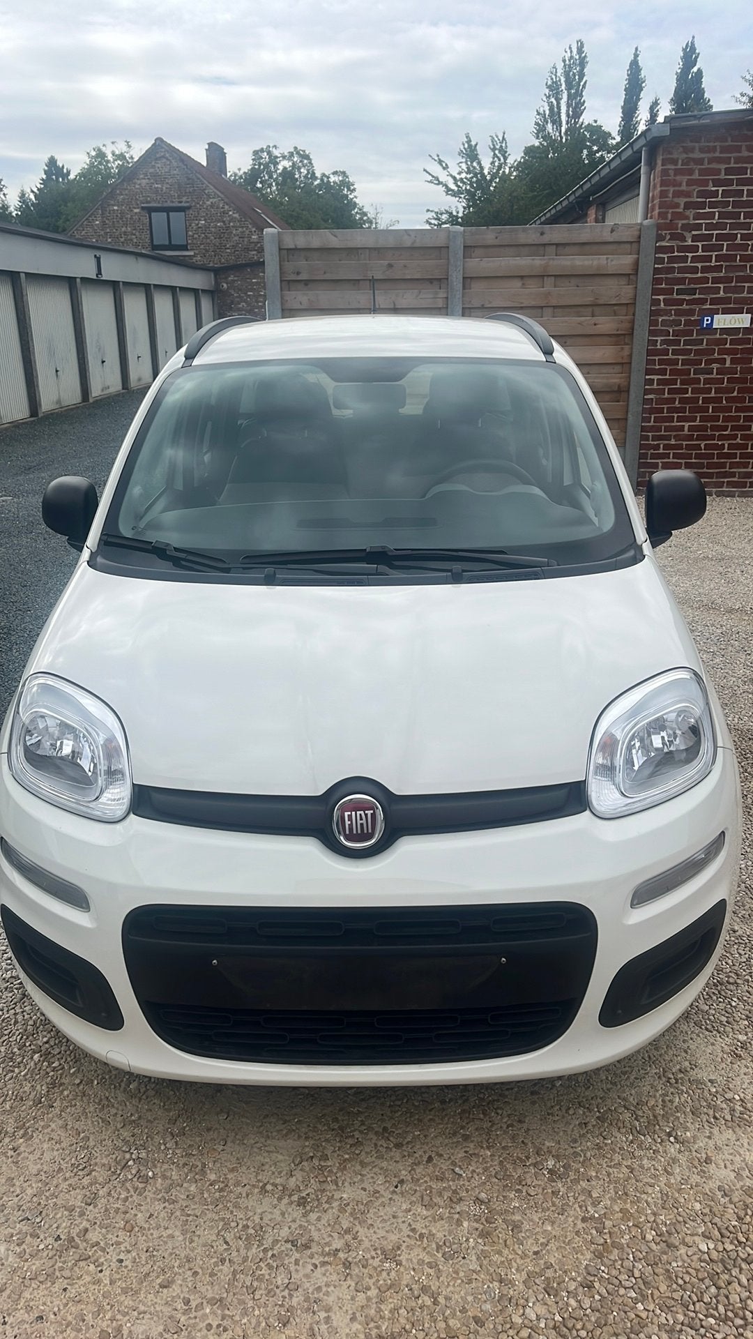 Fiat Panda, Auto's, Fiat, Voorwielaandrijving, Stof, Beige, Wit