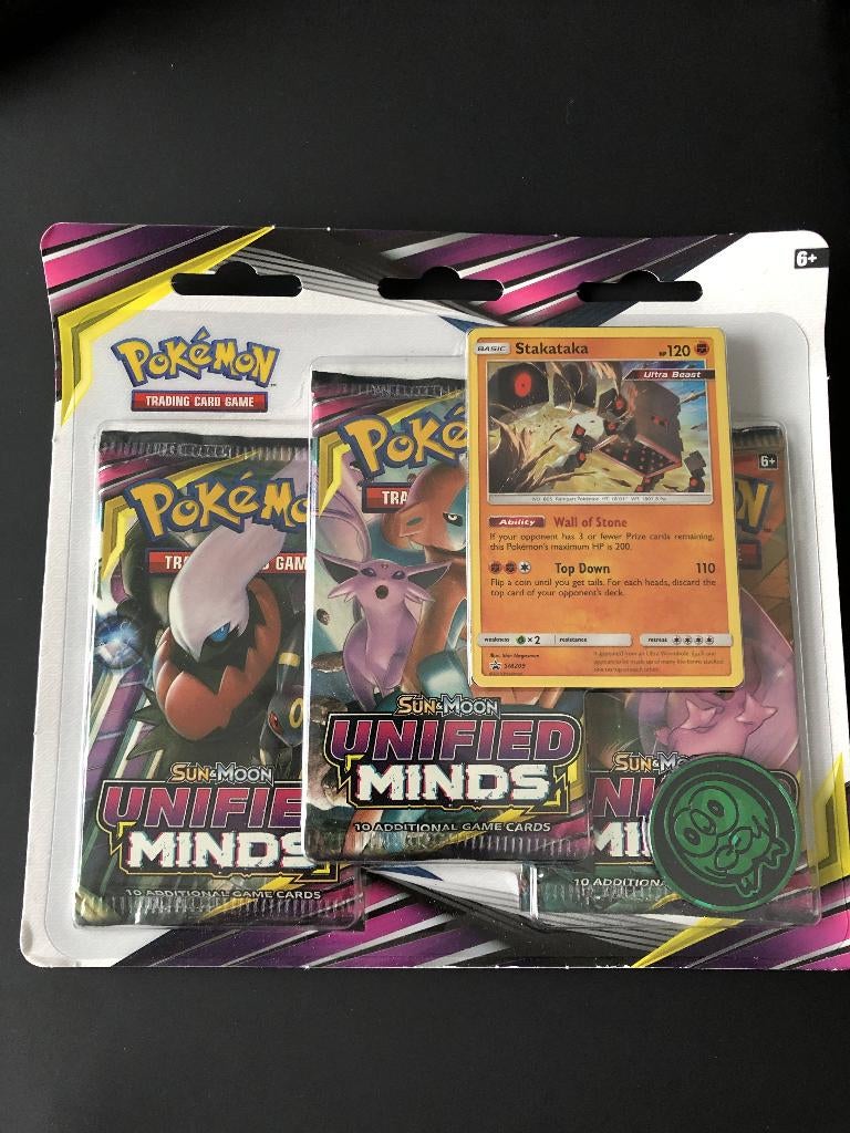 Unified Minds, paquet de 3, blister, stakataka, Enlèvement ou Envoi, Neuf, Booster