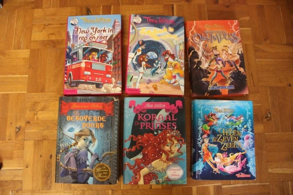 Leesboeken - Thea Stilton, Livres, Livres pour enfants | Jeunesse | Moins de 10 ans, Utilisé, Enlèvement ou Envoi