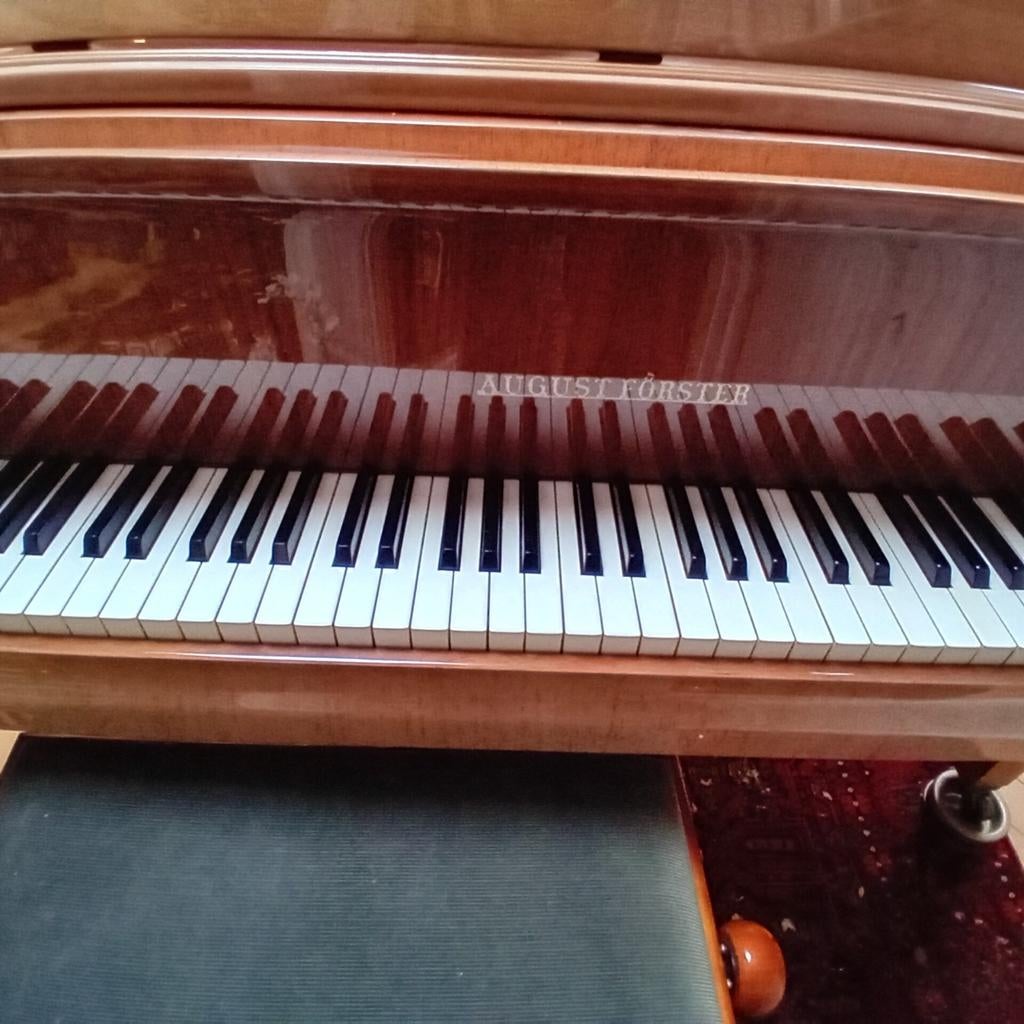 PIANO QUART QUEUE (155 cm) AUGUSTE FÖRSTER, Musique & Instruments, Pianos, Piano, Enlèvement