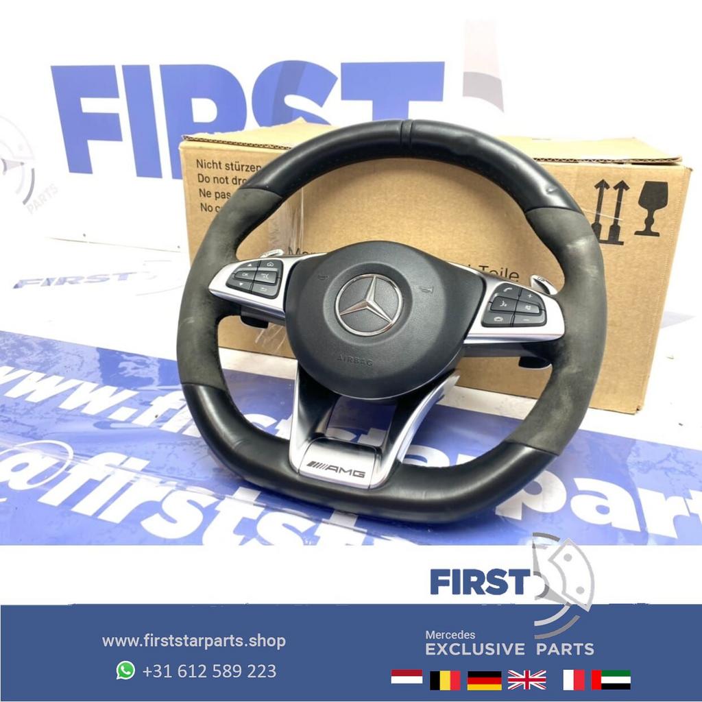W253 C253 GLC63 AMG STUUR + AIRBAG 2018 GLC 63 STUURWIEL + A, Auto-onderdelen, Gebruikt, -, Ophalen of Verzenden, -