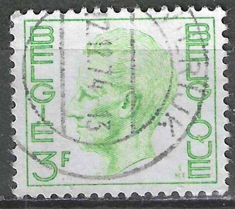 Belgique 1973 - Yvert 1687 /OBP 1694 - Roi Baudouin (ST), Envoi, Affranchi, Oblitéré, Maison royale