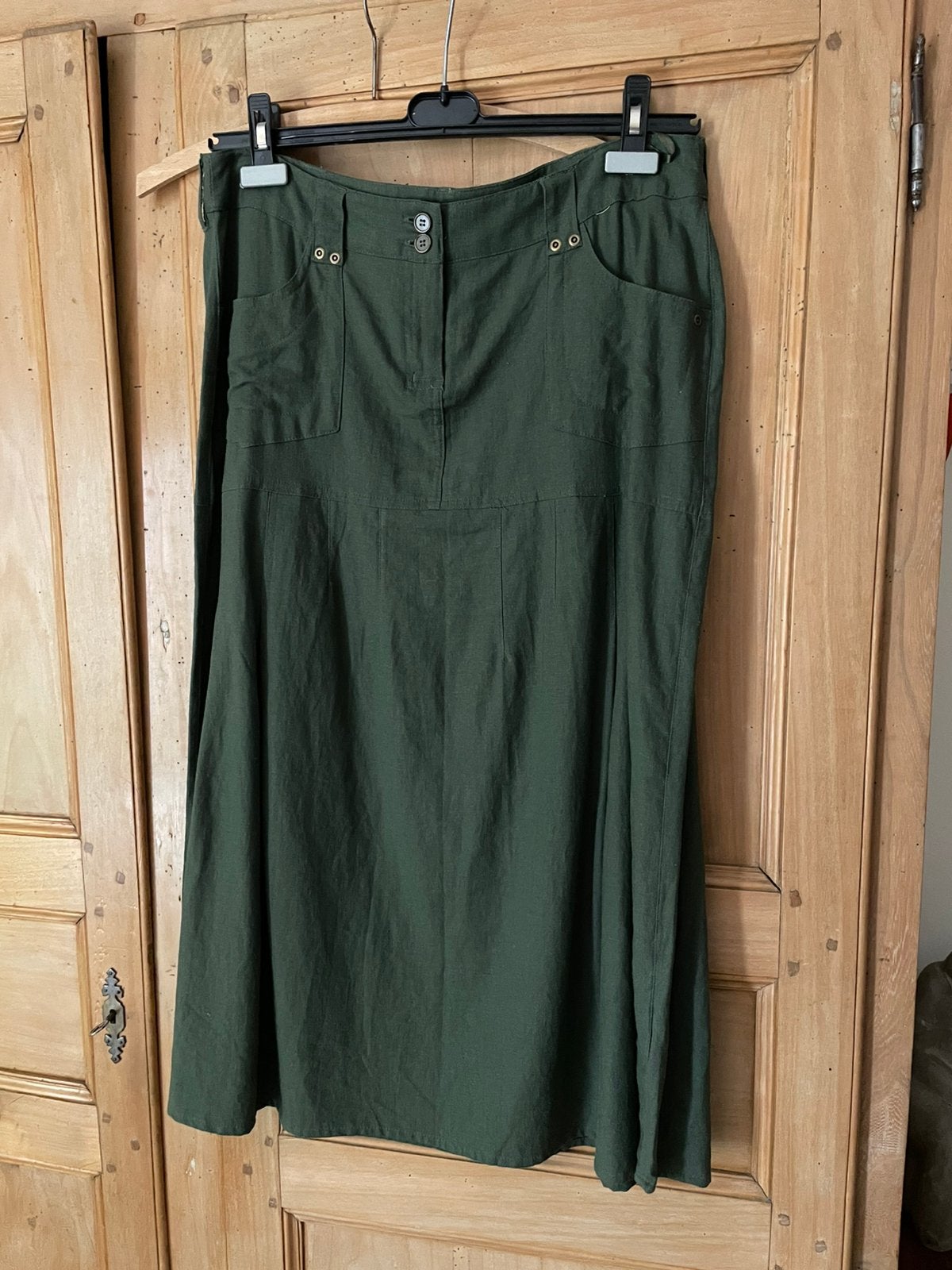 Lange linnen rok bruikbaar voor reenactment, Hobby & Loisirs créatifs, Costumes, Matériel de théâtre & Jeux de rôle, Enlèvement ou Envoi
