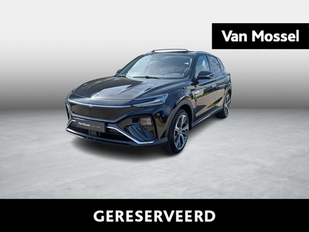 MG Marvel R Luxury 70 kWh, Auto's, MG, Automaat, https://public.car-pass.be/vhr/ce4906c4-4c13-4058-8a83-8740cd03c7c0, Zwart, 5 zetels
