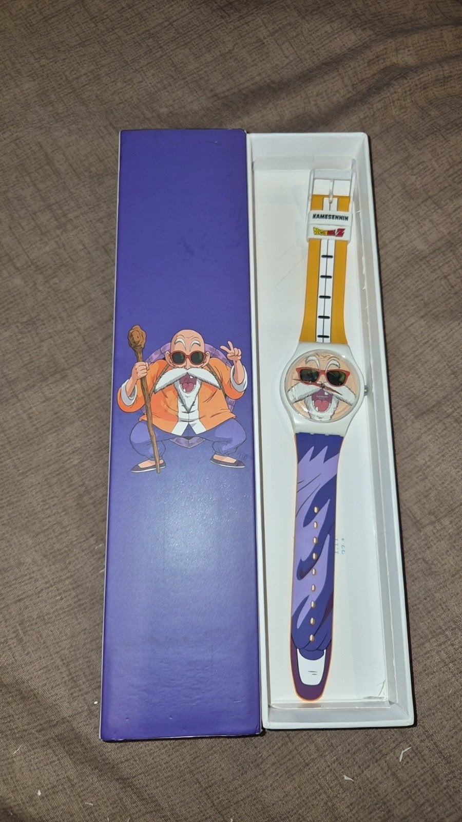 Montre Swatch x Dragon Ball Z - Édition Kamesennin (Tortue G, Bijoux, Sacs & Beauté, Enlèvement