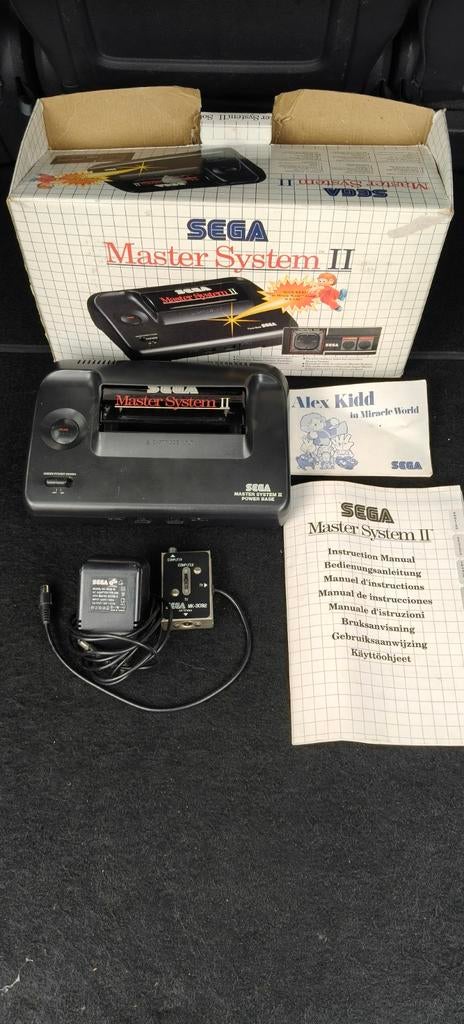 SEGA Master System II — avec boîte et manuel, Enlèvement