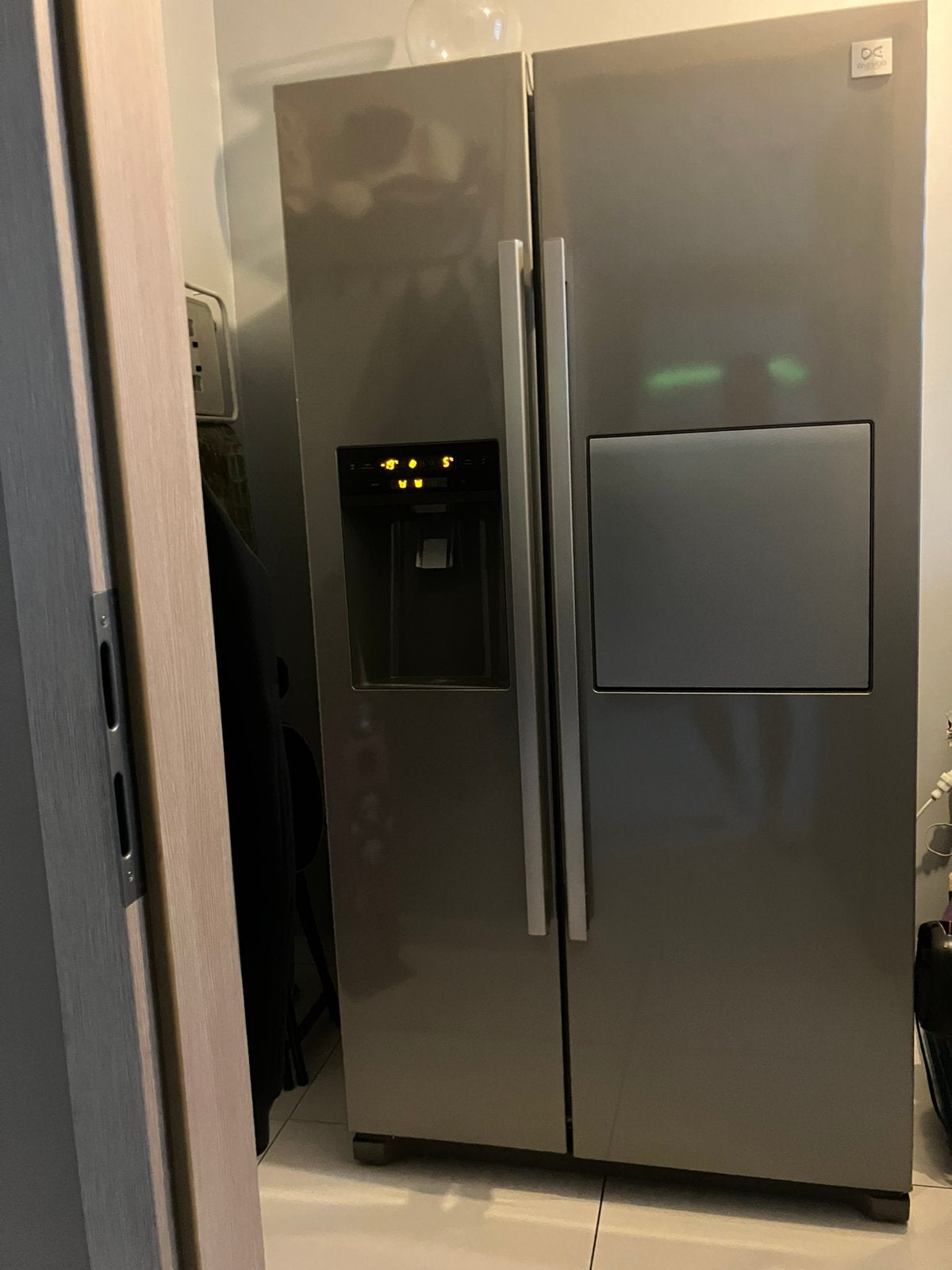 Frigo americain de marque daewoo avec bar, Electroménager, Réfrigérateurs & Frigos, Enlèvement, Comme neuf