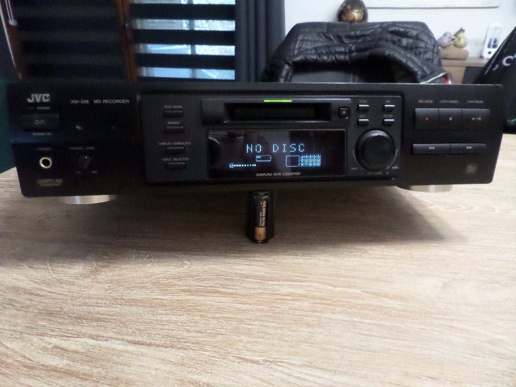 Lecteur-enregistreur Minidisc JVC XM-228, Enlèvement ou Envoi, Magnétophone