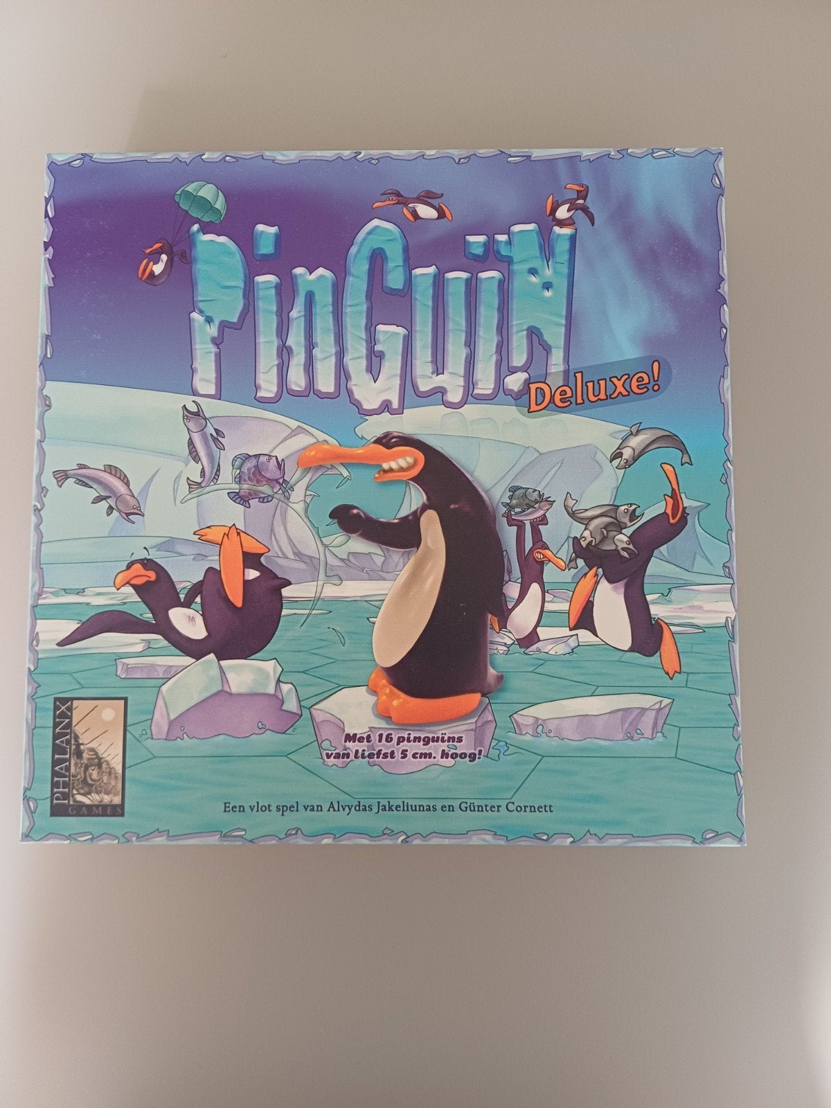 Pinguïn Deluxe, Hobby en Vrije tijd, Een of twee spelers, Ophalen of Verzenden, Zo goed als nieuw, Phalanx Games