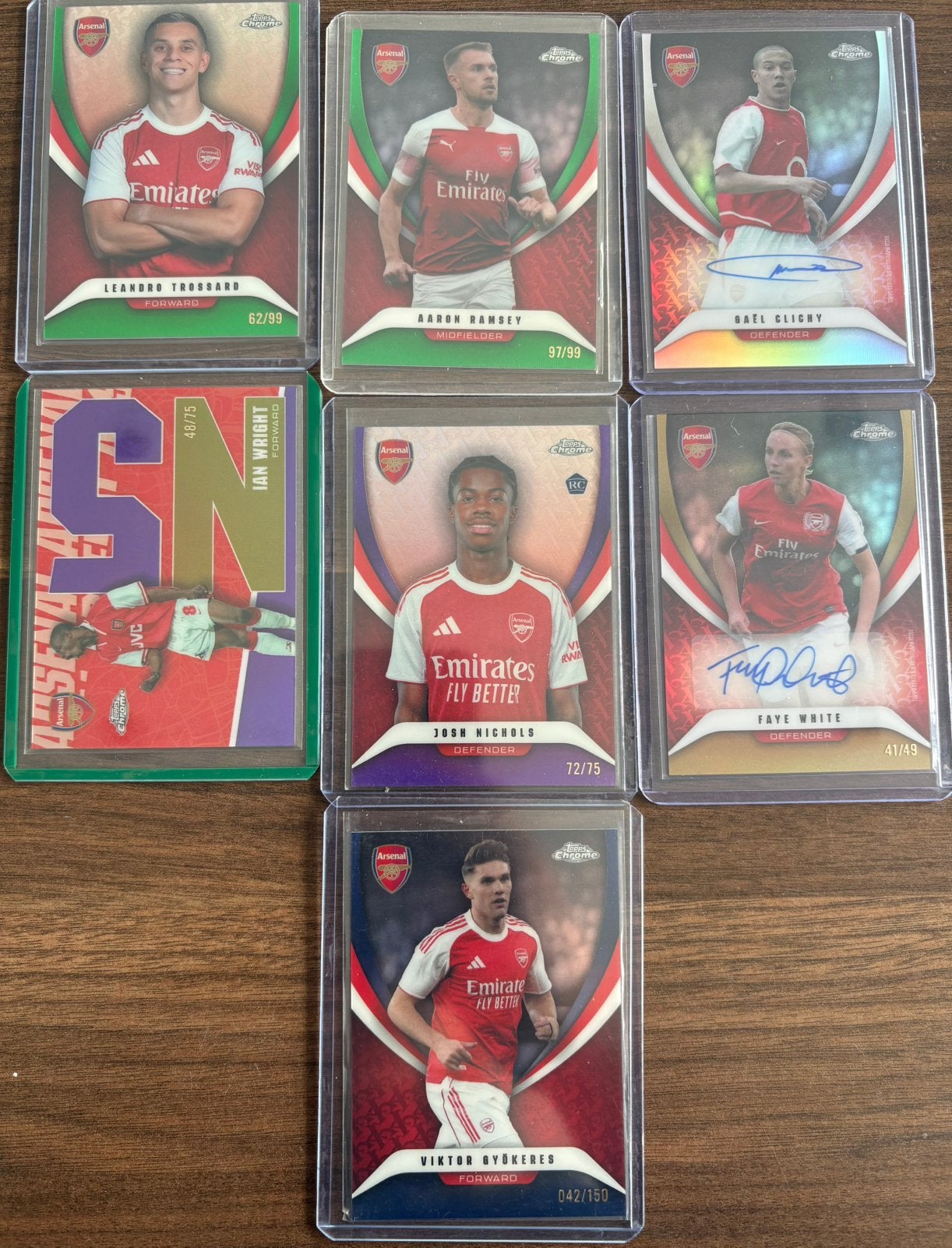 Topps Arsenal Chrome 25/26, Ophalen of Verzenden, Zo goed als nieuw