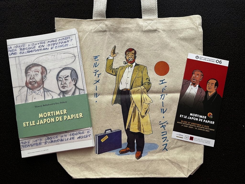 Blake & Mortimer - Paper Japan + Catalogus + Draagtas, Boeken, Ophalen of Verzenden