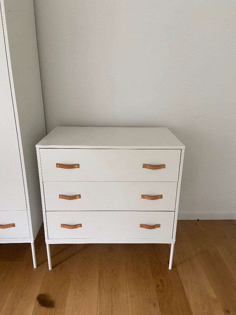 Mooie commode en kleerkast te koop, Ophalen, Gebruikt, Kast, 50 tot 70 cm