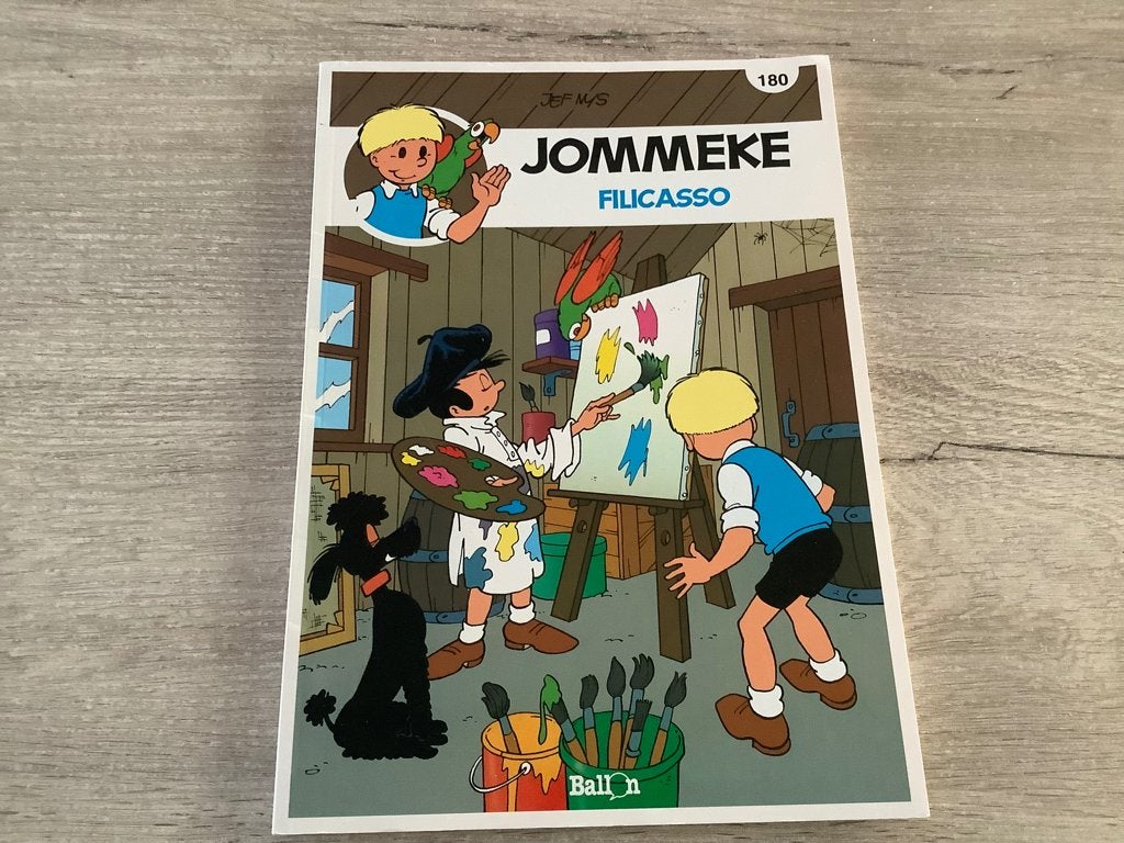 Jommeke: Filicasso strip (2013), Eén stripboek, Jef Nys., Ophalen of Verzenden, Zo goed als nieuw