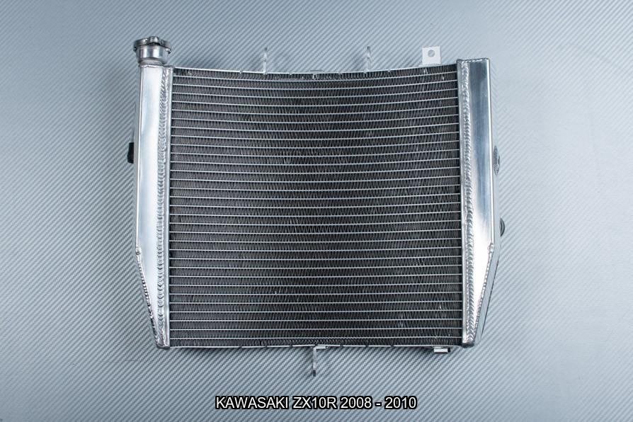Radiateur Koeler AVDB KAWASAKI ZX10R 2008 - 2010 ZX 10 R, Motoren, Ophalen of Verzenden, Nieuw