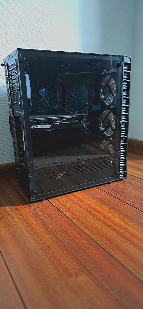 Gaming PC i5 10400F GTX 1660 Super + Monitor, Computers en Software, Desktop Pc's, Zo goed als nieuw, 3 tot 4 Ghz, SSD, 16 GB