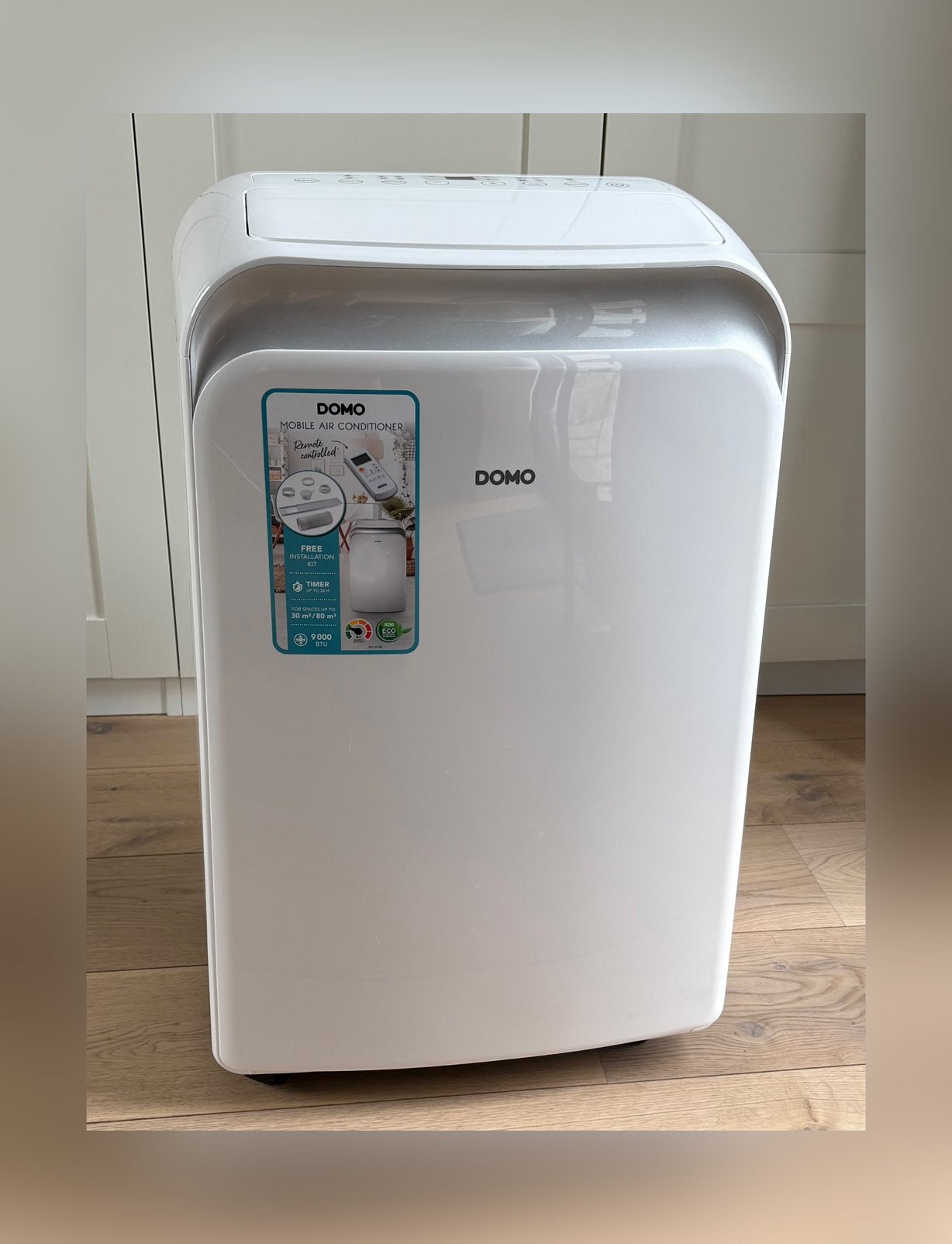 Climatiseur portatif DOMO 9000 BTU - comme neuf, Electroménager, Moins de 60 m³, Comme neuf, Enlèvement, Classe énergétique A ou plus économe