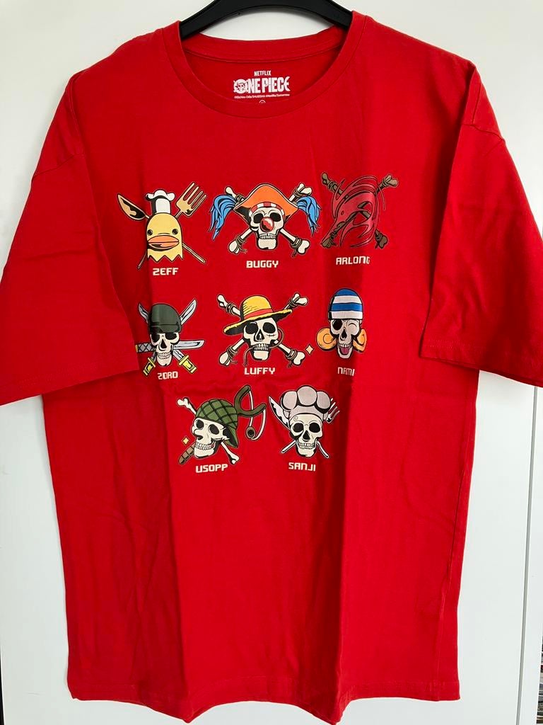 Shirt One Piece shirt Musketon, Ophalen of Verzenden, Nieuw, Maat 48/50 (M), Rood