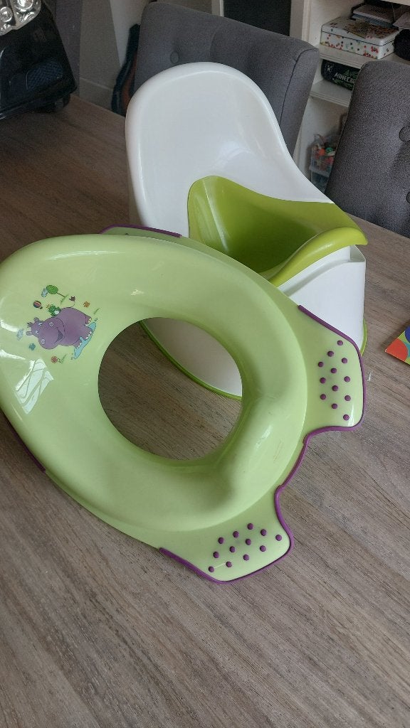 Potje en wc verkleiner, Ophalen, Zo goed als nieuw