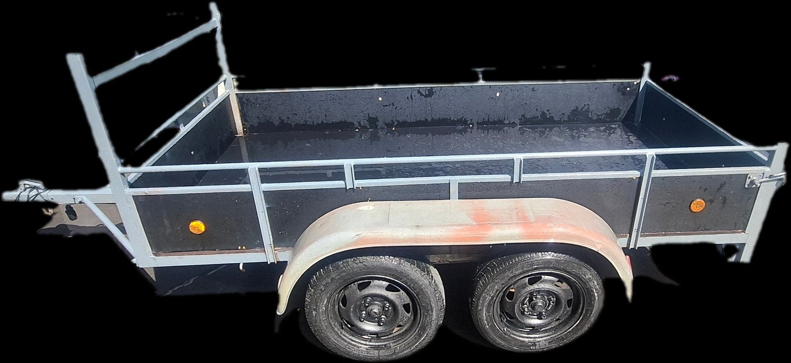 dubbelasser aanhangwagen Remorque 750kg ongeremd, Auto diversen, Aanhangers en Bagagewagens, Ophalen of Verzenden