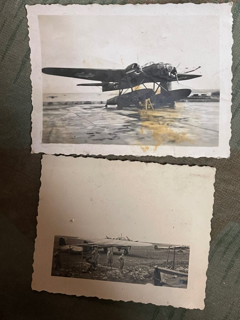 Foto: Focke-Wulf Fw 189 "Uhu" + Heinkel He 115, Enlèvement ou Envoi