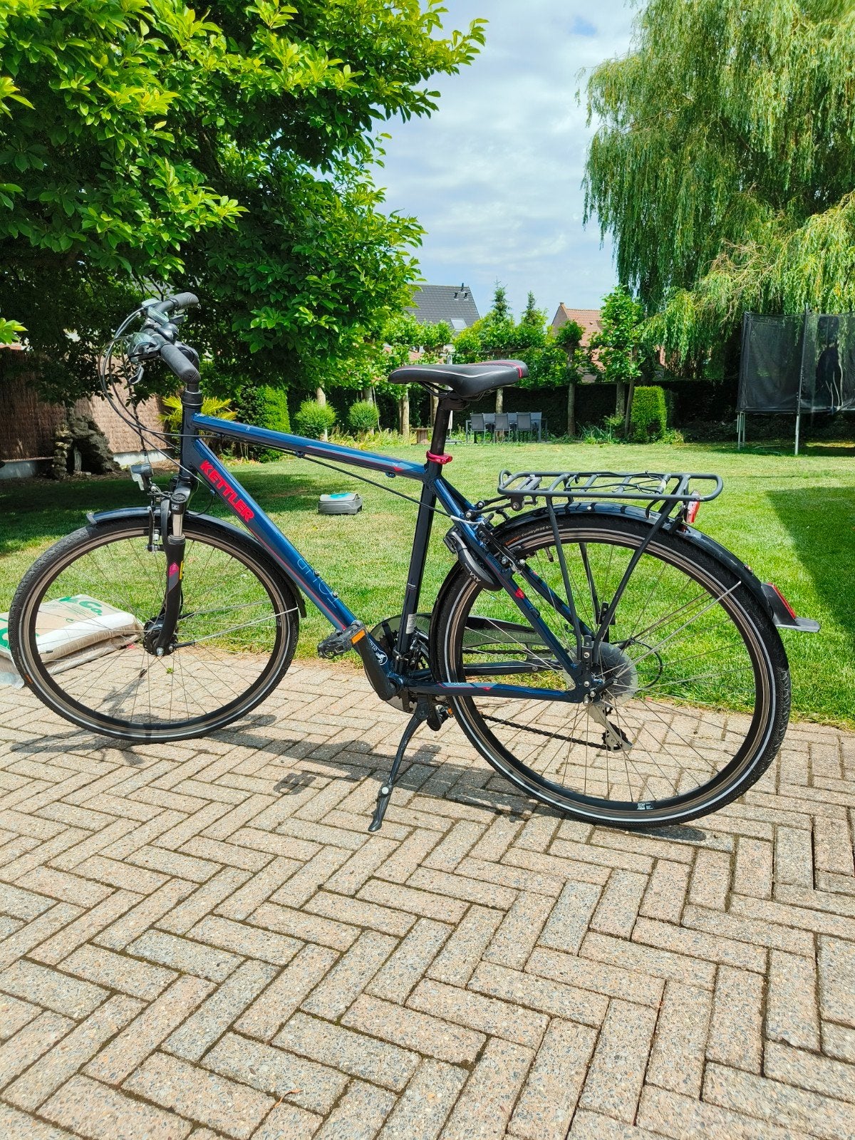 Kettler Traveller TR4 herenfiets blauw metallic, Fietsen en Brommers, Ophalen