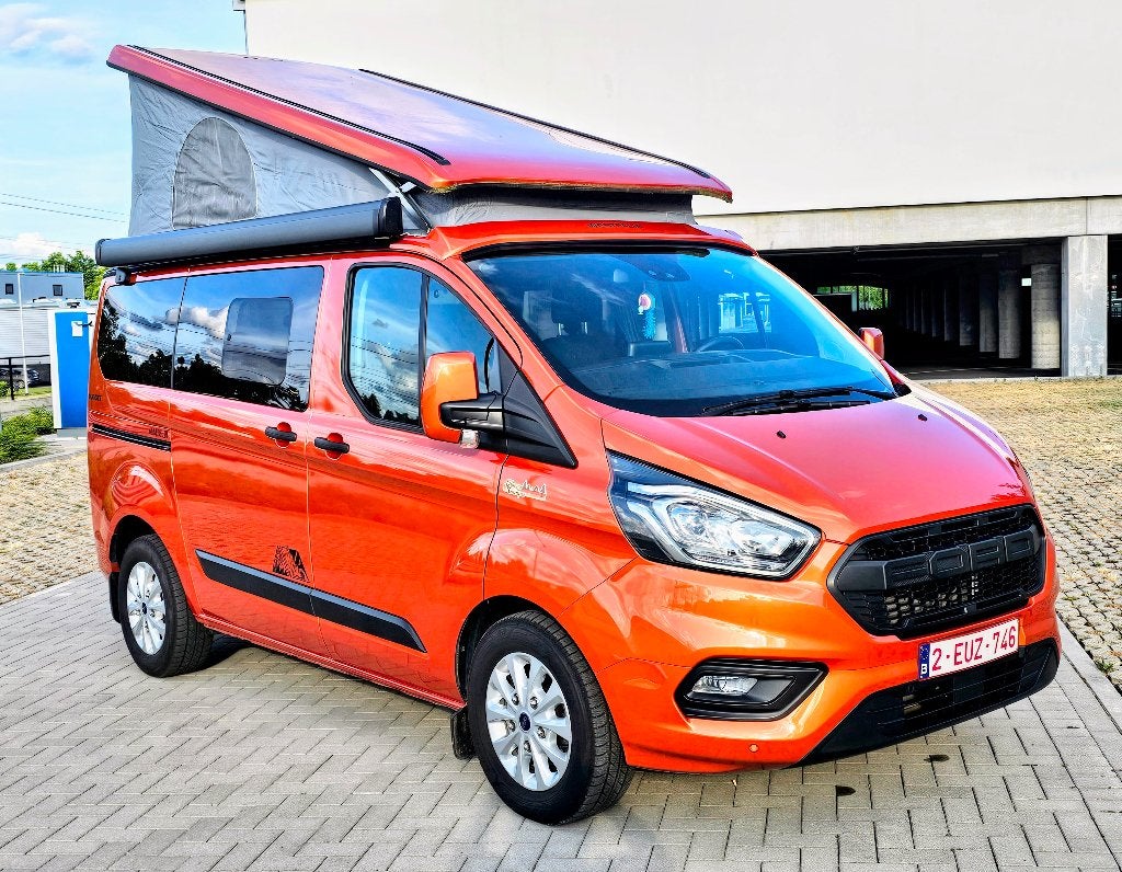 Ford Nugget 2.0d  automaat 150pk, 2024, 13990km, NIEUWstaat!, Jusqu'à 4, Siège standard, Toilette à cassette, Ford