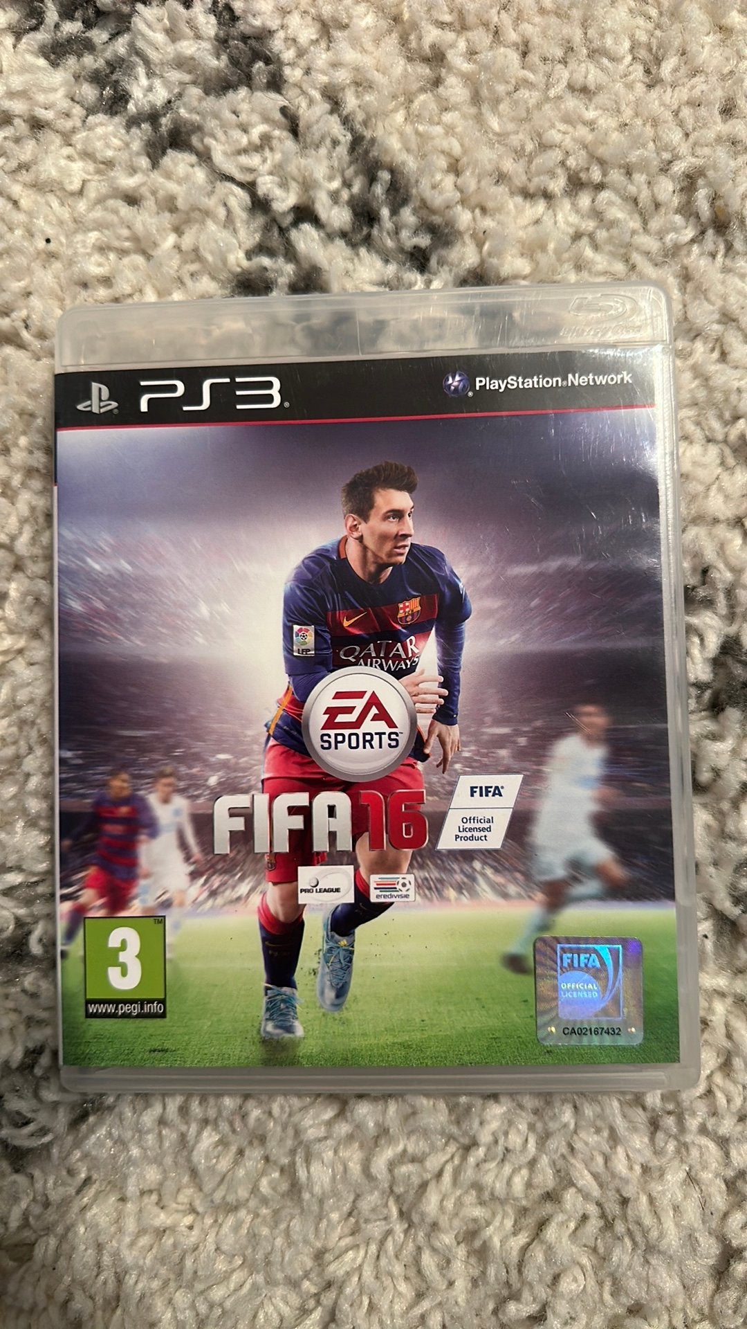 FIFA 16 pour PlayStation 3, Enlèvement ou Envoi, Comme neuf, À partir de 3 ans, 3 joueurs ou plus