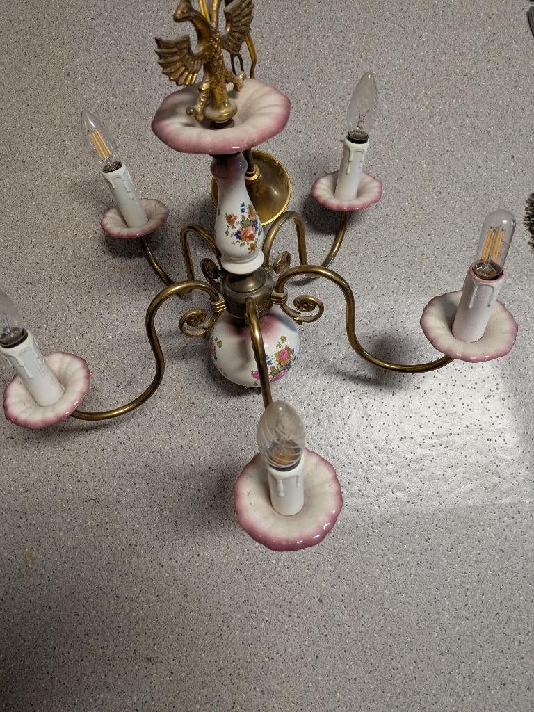 PRACHTIGE VINTAGE LUSTER, Ophalen of Verzenden