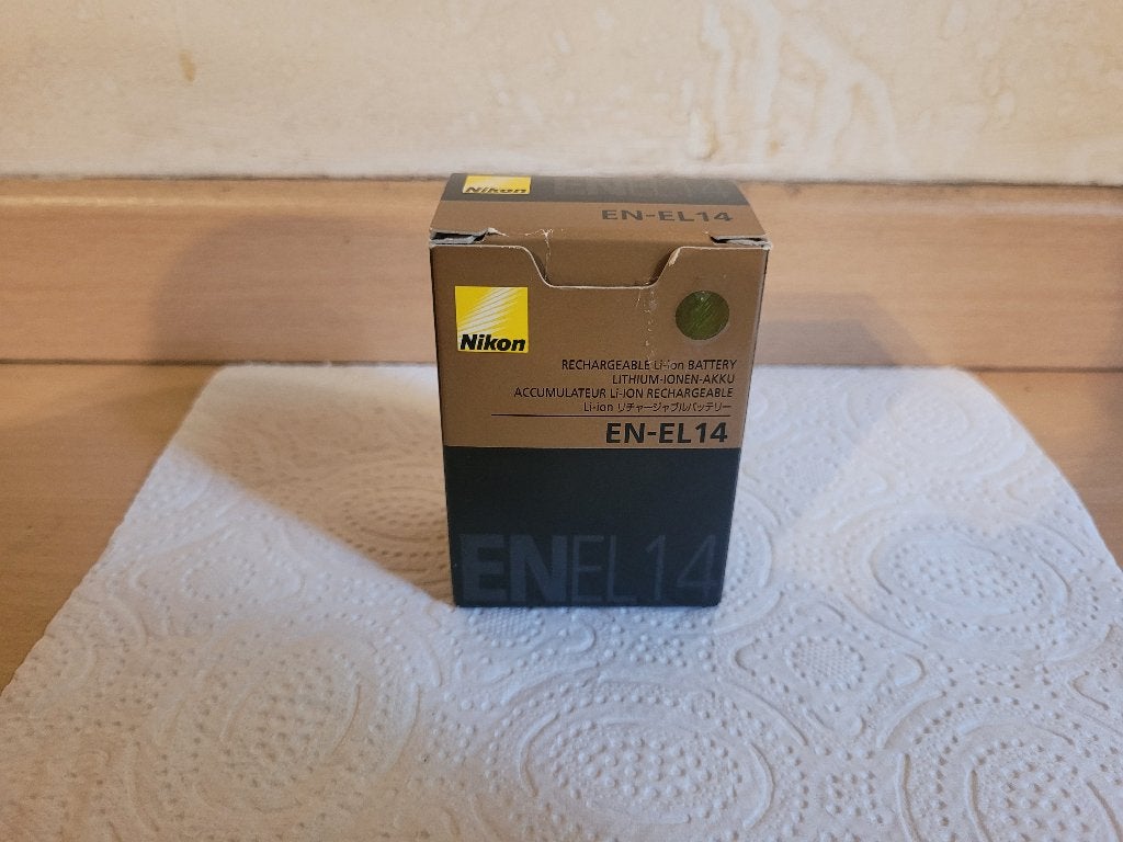 Batterie Nikon EN-EL14 Original, pour Nikon D5100, D5200,..., TV, Hi-fi & Vidéo, Enlèvement ou Envoi, Neuf
