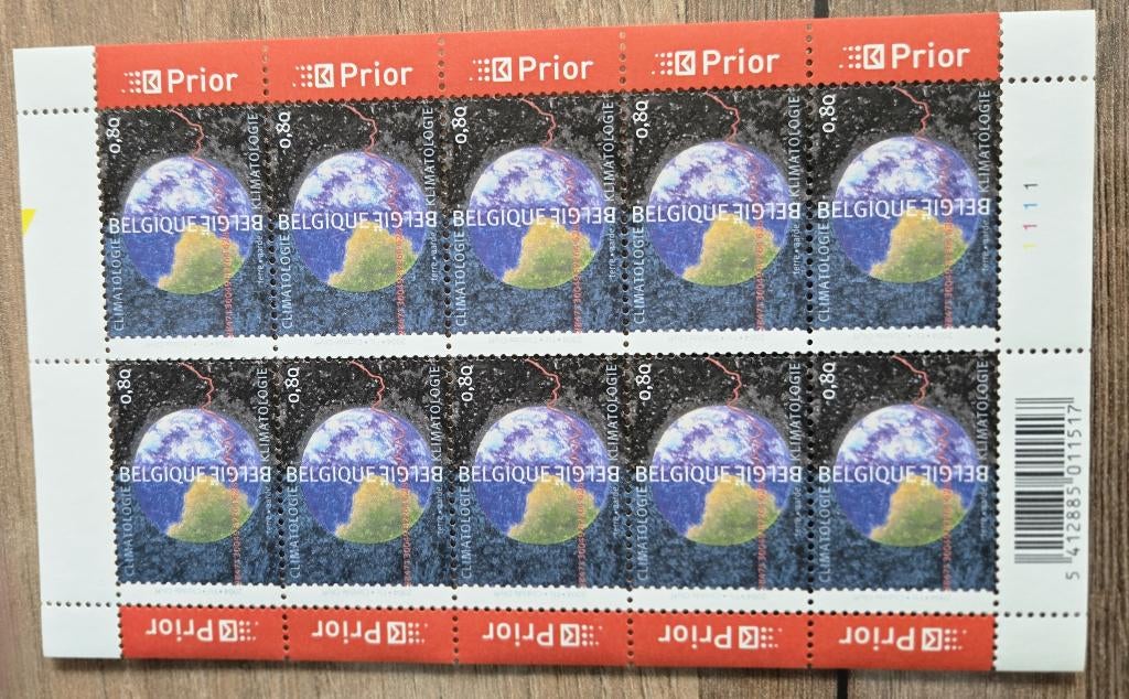TIMBRES BELGES PRIOR, Timbres & Monnaies, Timbres | Europe | Belgique, Envoi, Non oblitéré, Neuf