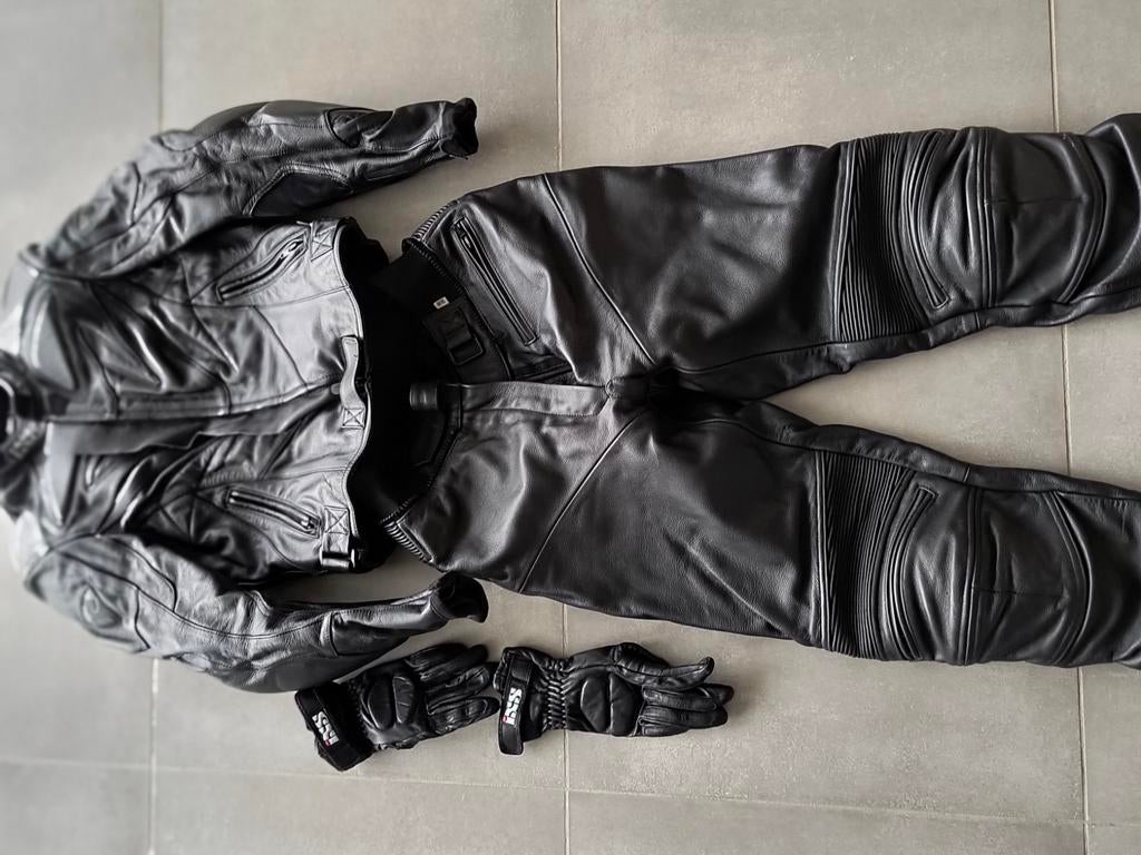 Lederen motorpak IXS dames maat 38 S, Ophalen, Dames