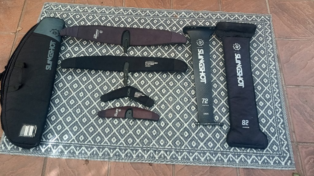 Slingshot Phantasm foil set, Sports nautiques & Bateaux, Aile de surf, Enlèvement, Utilisé, Wingsurf hydroptère