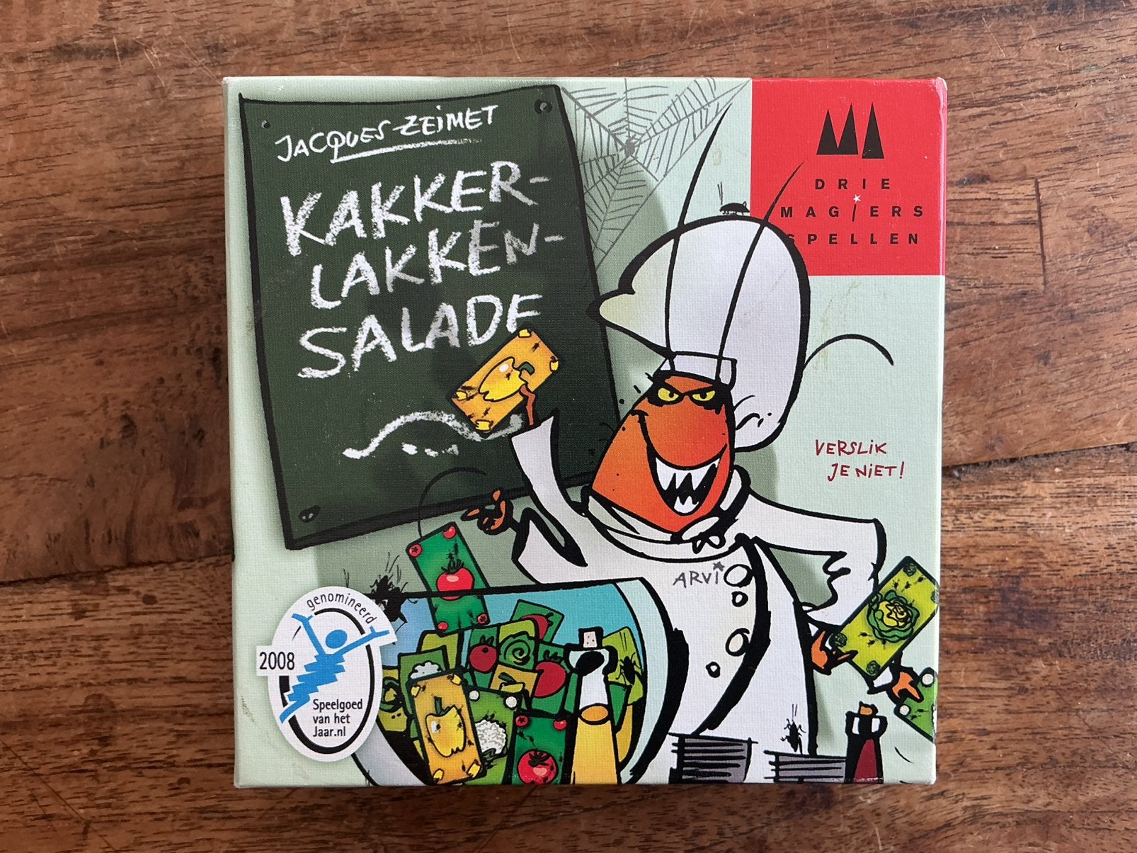 Kaartspel Kakkerlakkensalade, Hobby en Vrije tijd, Ophalen, Zo goed als nieuw