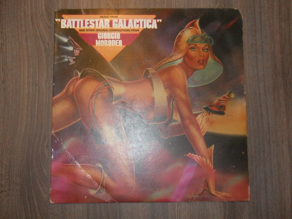 Giorgio Moroder - Battlestar Galactica, Ophalen of Verzenden, Gebruikt, 12 inch