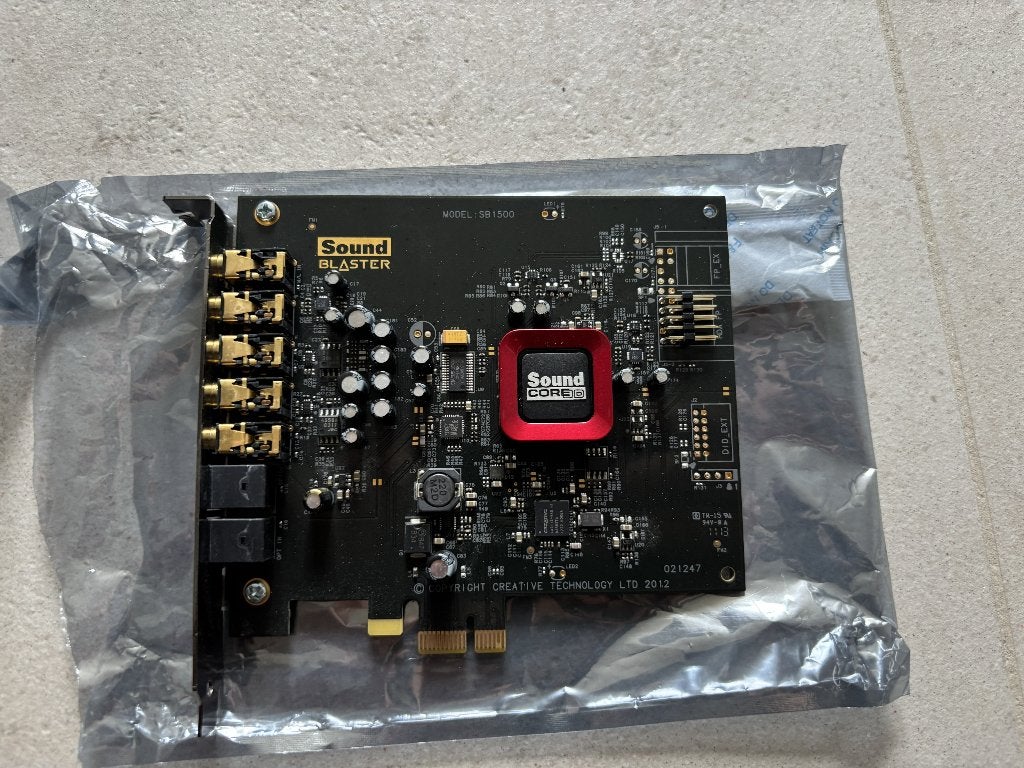 Creative Sound Blaster Z SE (SB1500) - PCIe 1x, Computers en Software, Geluidskaarten, Ophalen of Verzenden, Gebruikt, Intern