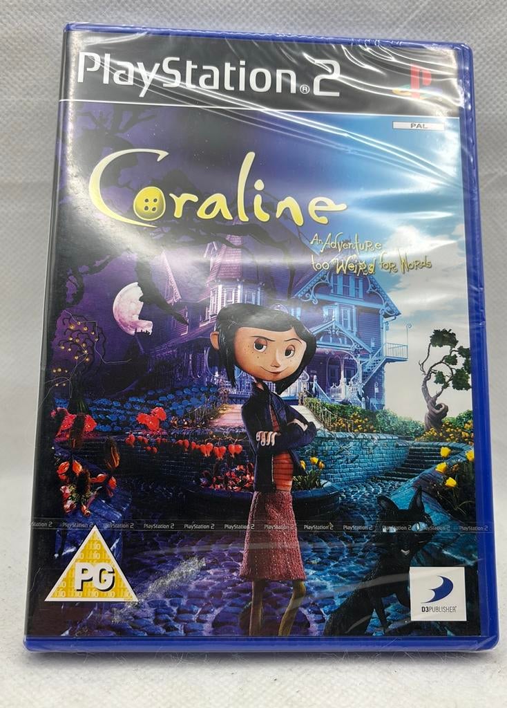 Coraline - PS2 - Sealed - PAL, Games en Spelcomputers, Ophalen of Verzenden, Zo goed als nieuw