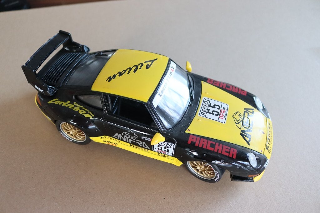 Modelwagen Anson “Porsche 911 Turbo” schaal 1/18, Hobby & Loisirs créatifs, Voitures miniatures | 1:18, Enlèvement, Comme neuf