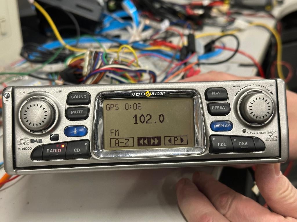 VDO Dayton MR4000/00 Auto-radio DAB, Auto diversen, Autoradio's, Gebruikt, Ophalen of Verzenden