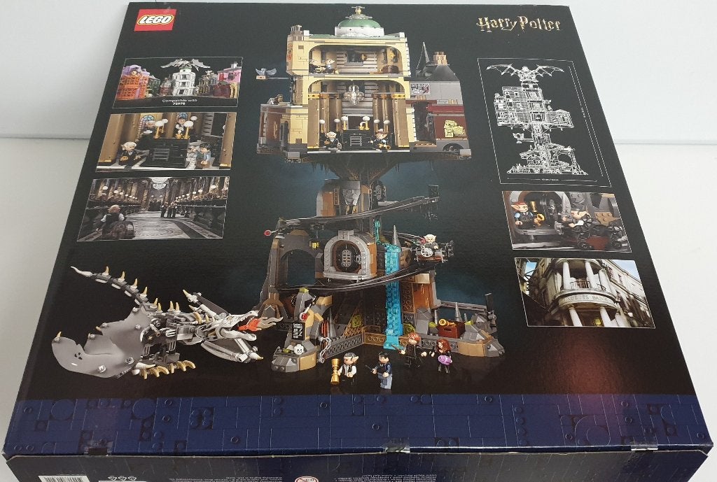 LEGO 76417 Goudgrijp Tovenaarsbank – Verhuur, Kinderen en Baby's, Lego, Harry Potter, Ophalen of Verzenden, Complete set