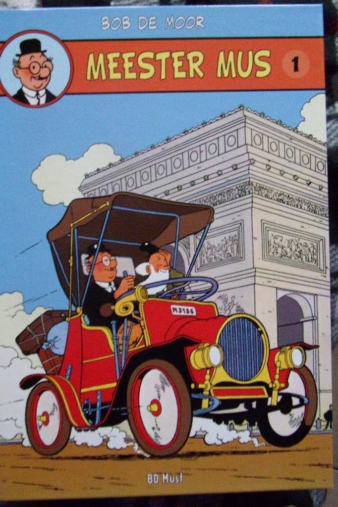 meester mus : complete reeks nr 1 tot en met 5  hardcovers, Livres, Enlèvement ou Envoi